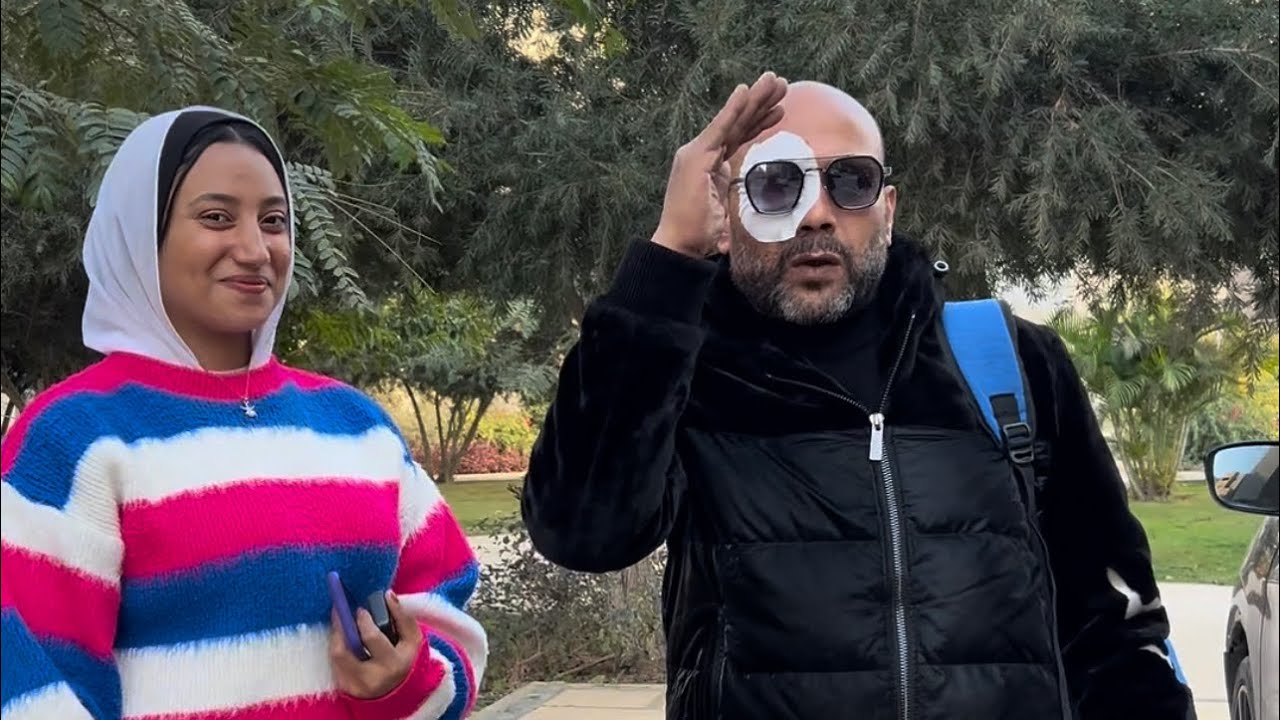 اب يختبر أولاده بعد الرجوع من السفر