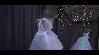 Luminous Fiber Optic Wedding Dress -- YQ-108