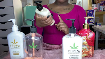 Hempz Lotion Update | My Little Hempz Collection