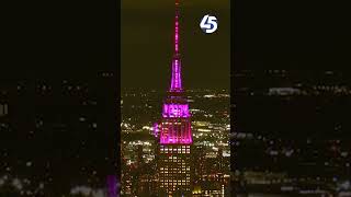 Empire State Building honors Dolly Parton with pink 9 to 5 lighting