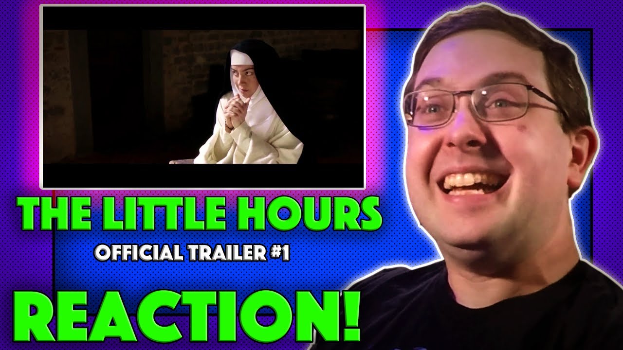 REACTION! The Little Hours Trailer 1 Aubrey Plaza Movie