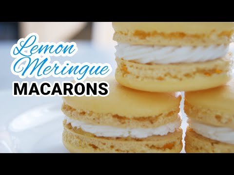 How to Make Lemon Meringue Macarons at Home