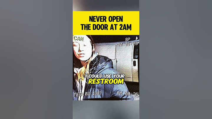 Never Open the Door at 2am