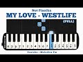 My Love - Westlife | Not Pianika + MIDI