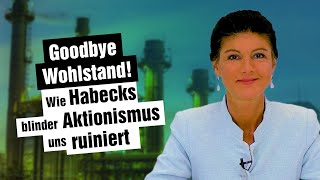 Goodbye Wohlstand! - Wie Habecks blinder Aktionismus uns ruiniert