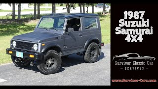 1987 Suzuki Samurai  Survivor Classic Cars Services