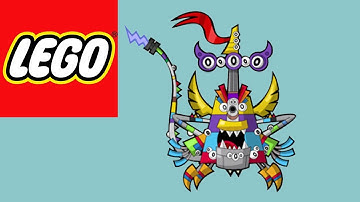 How to Build Lego Mixels Maximum Mix - Stop Motion Build| Bricks and Clay Play