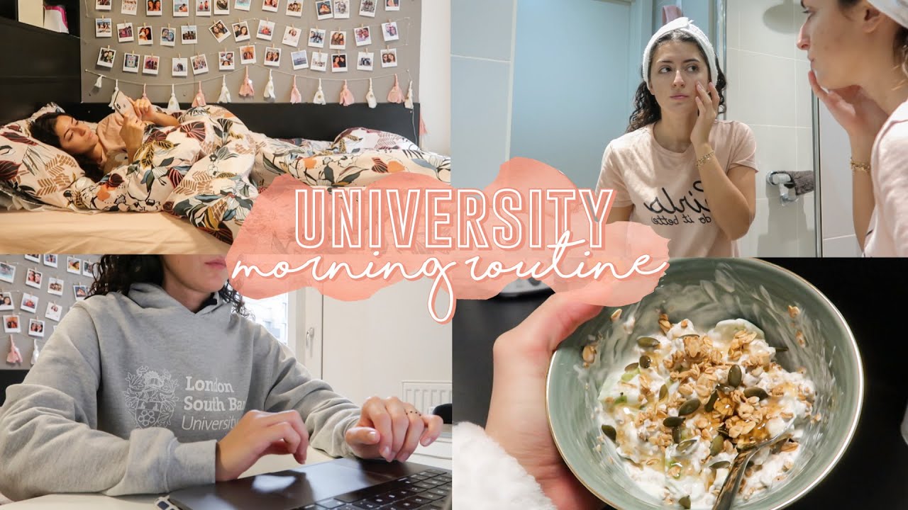 UNIVERSITY MORNING ROUTINE | French Student in London