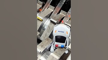 shredder vs toy police 🚓 car #satisfying #asmr #machine #shredder #funny #fun #relaxing #chill