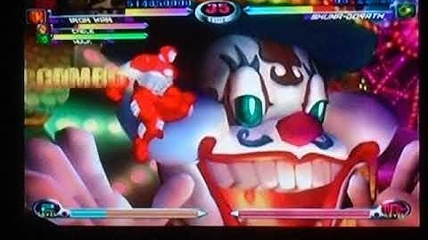 Marvel vs. Capcom 2 Score Attack mode play through