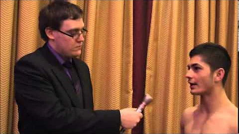 Combat Challenge MMA - Post Fight Interview: David...