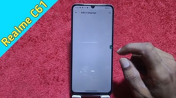 Language Change In Realme C61, Realme C61 Mein Language Change Kaise Karen, Language Setting