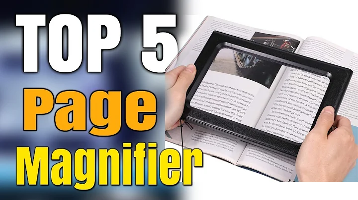 Best Page Magnifier That Lays on Page