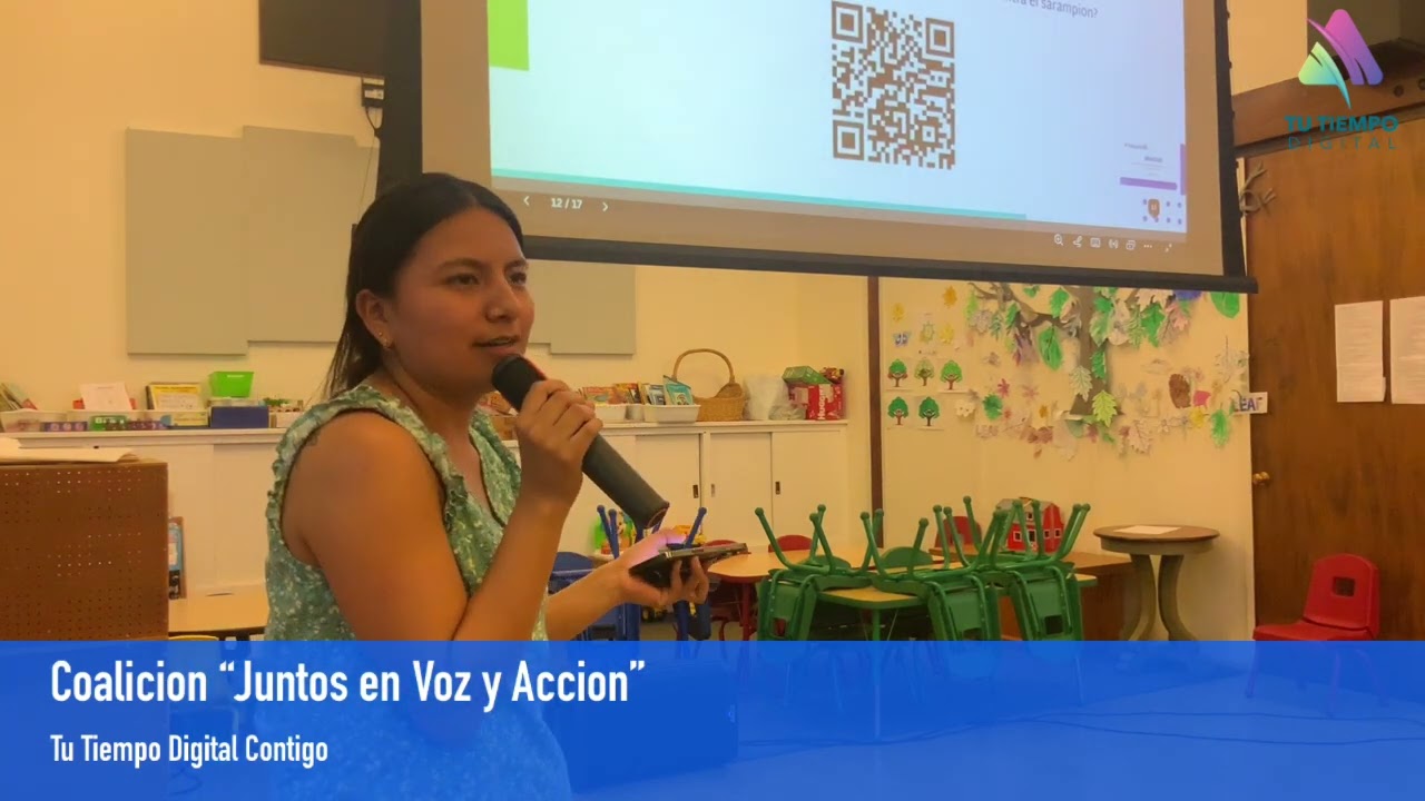 We had the honor of having Mayra Luis Antonio, who works in Santa Barbara County