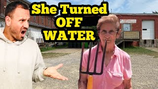 LANDLORD vs TENANT / SHE DIDN'T PAY THE Warehouse WATER BILL / I Bought An Abandoned Storage Unit
