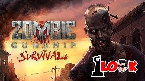 ZOMBIE GUNSHIP SURVIVAL - AC-130 Reporting for duty ! (1st Look iOS / Android Gameplay)