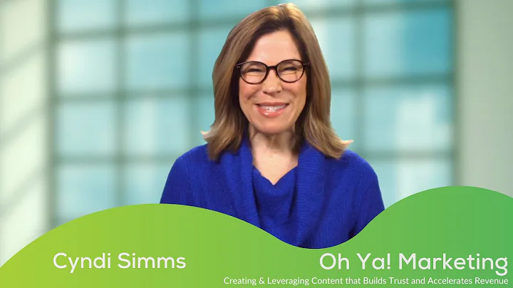 Cyndi Simms. On-camera talent. Available for voice...