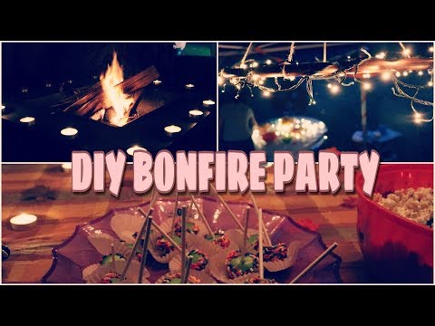 DIY BONFIRE PARTY