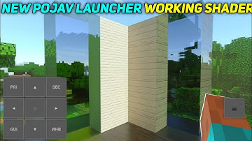 best low end shaders for pojav launcher | RTX shader in pojav launcher √