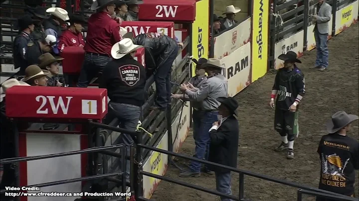 Wacey Finkbeiner Canadian Bull Riding Champion