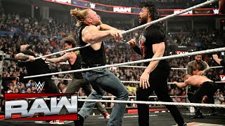 Team Roman Vs Team Brock Brawl on Raw | WWE Raw 14 Nov 2025