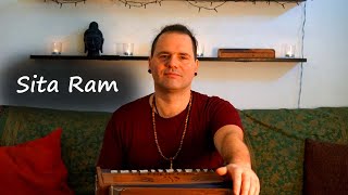 Video thumbnail of "Sita Ram Jay Jay Ram | Harmonium Chords Akkorde | Krishnabai & Jai Sahaja Version"