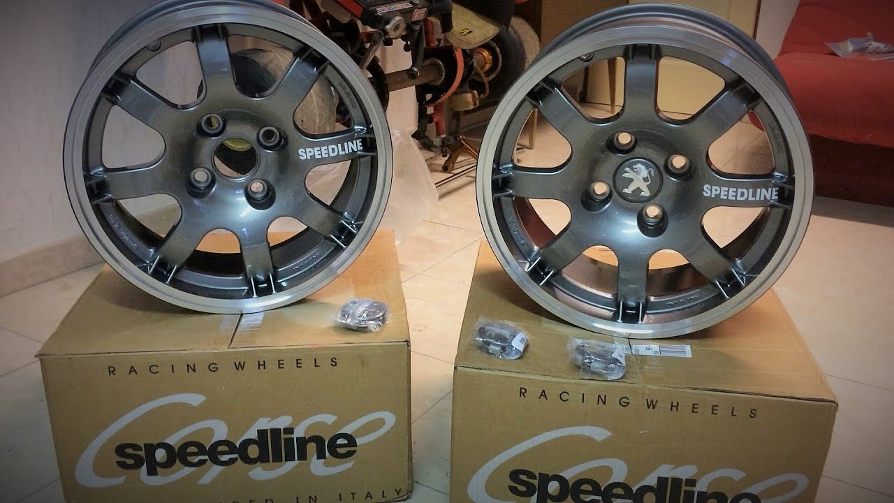 205 Speedline Rims JANTES SPEEDLINE PTS 205 GTI - YouTube