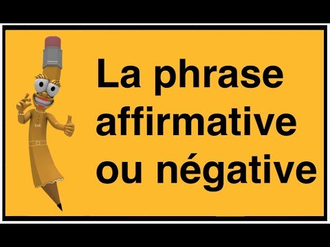 Vidéo: Quel meilleur mot pour négatif ?