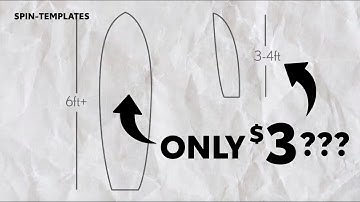 DIY Surfboard Spin Template