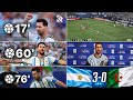 Messi kraze Algerie ak yon triple pou mondial lan e anpil reko kraze