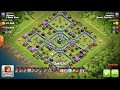 Five island base TH13 - Queen charge hogs - 3 stars (legend league attacks)