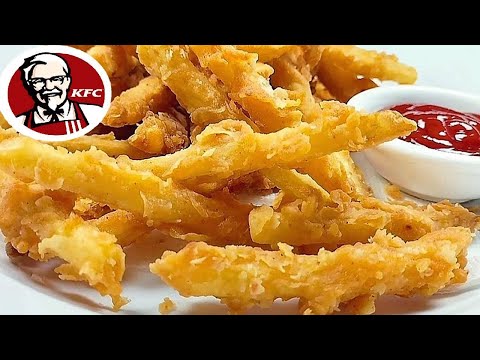 Potato Zinger French Fries Recipe | Crispy Kfc french Fries Recipe | Easy to make Crispy Fries
