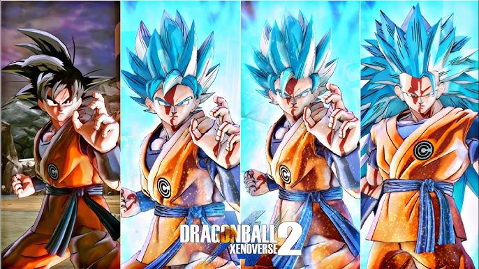 🔥 GOKU SSJ BLUE UNIVERSAL TREE CANON FORM (Super DB Heroes Anime