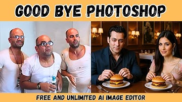 This New AI Image Editor DESTROYS Photoshop | Free & Unlimited