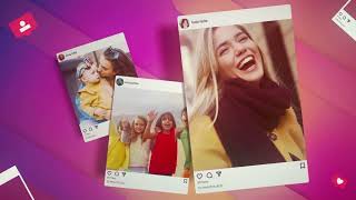 Instagram Opener free after effects template