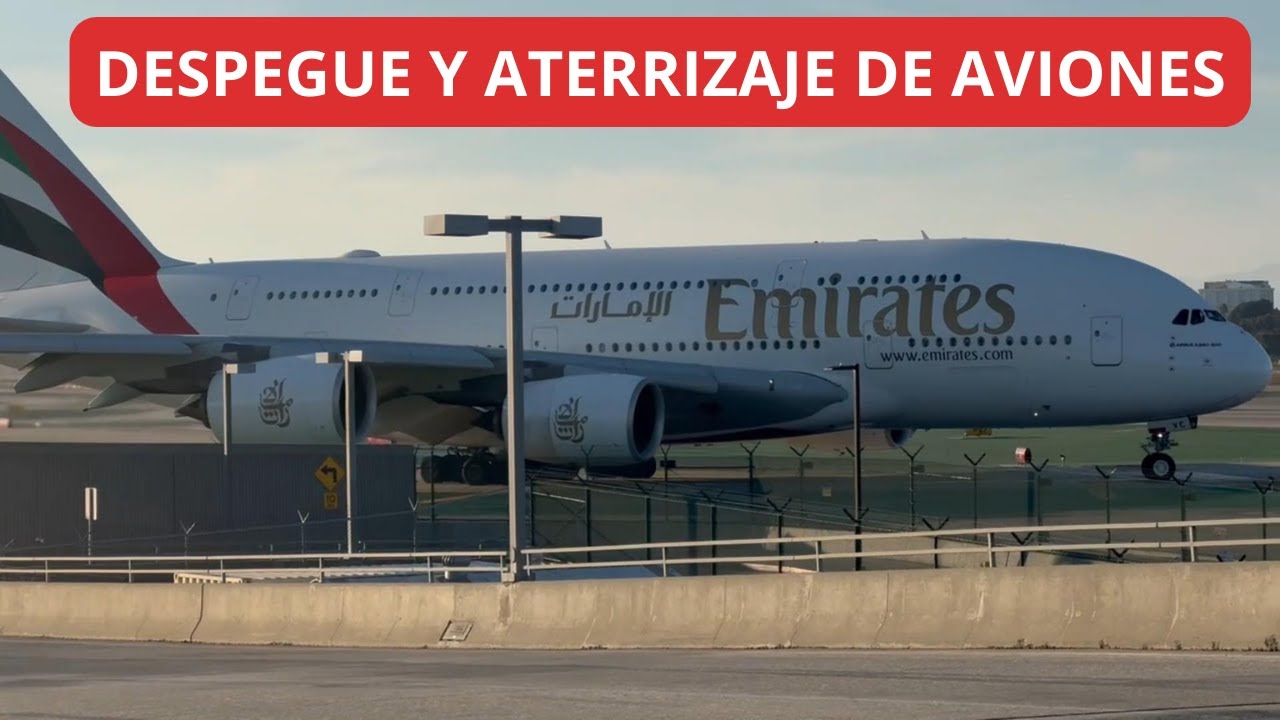 DESPEGUE Y ATERRIZAJE DE AVIONES/aeropuerto de los ANGELES-LAX