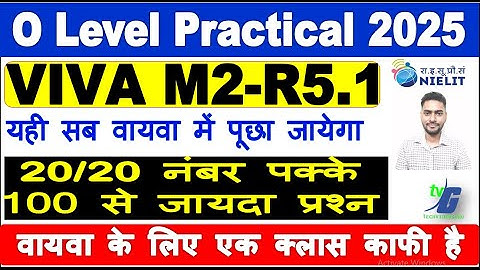 O Level M2-R5.1 Practical 100+ VIVA Question and Answer Exam January 2025 o level viva IT TOOLS 2025