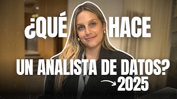 Cómo ser analista de Datos en 2025 | Carrera, herramientas y tareas