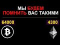 Биткоин (BTC) | Эфир (ETH) - ВСЕМУ ПРИХОДИТ КОНЕЦ