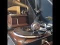 ディック・ミネ ♪林檎の樹の下で♪ 1937年 78rpm record. Columbia Model No G ー 241 phonograph