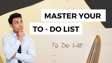 Master Your To-Do List! How to Prioritize Tasks and Get Things Done