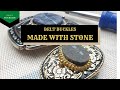 Belt Buckles - Made with Stone