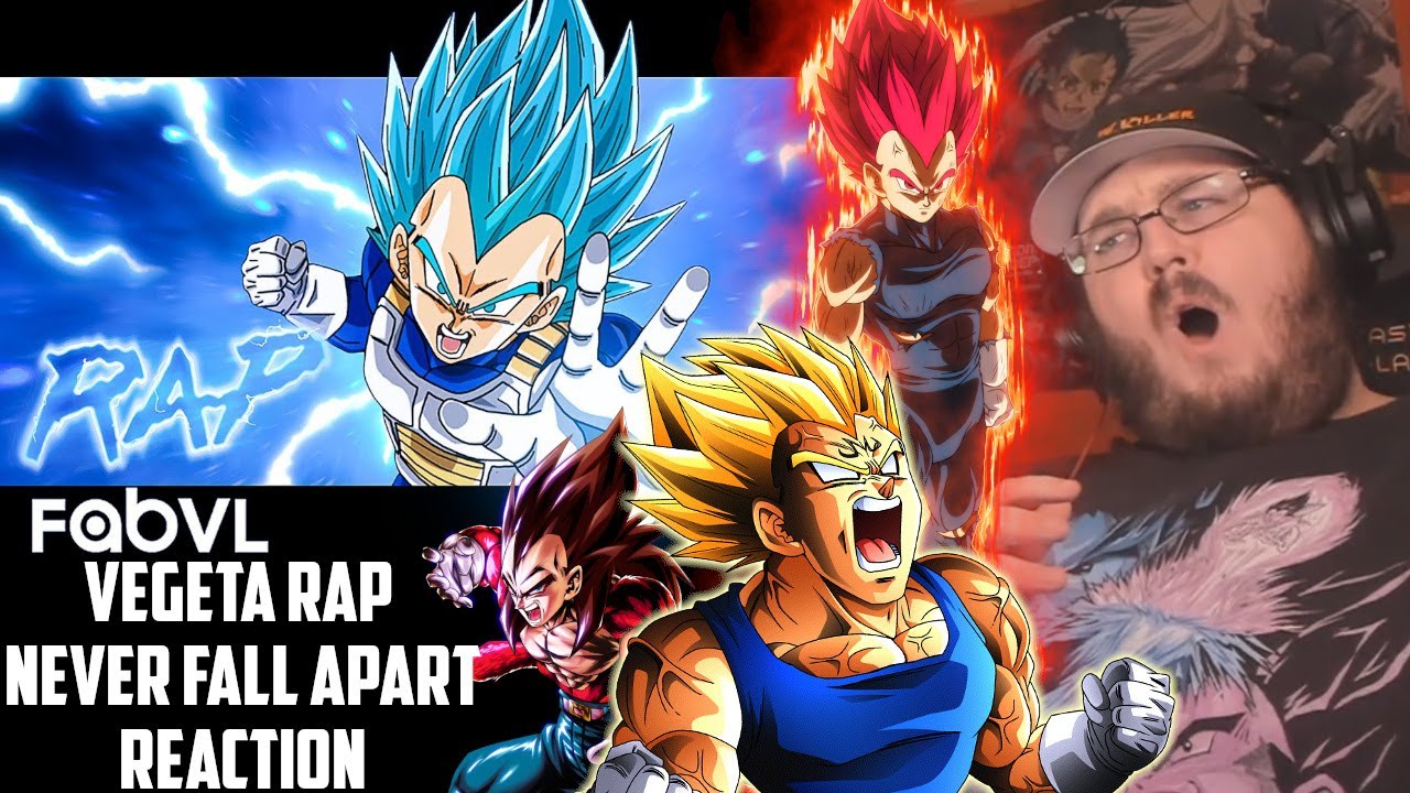 Vegeta Rap Song - Never Fall Apart | FabvL [Dragon Ball] - YouTube