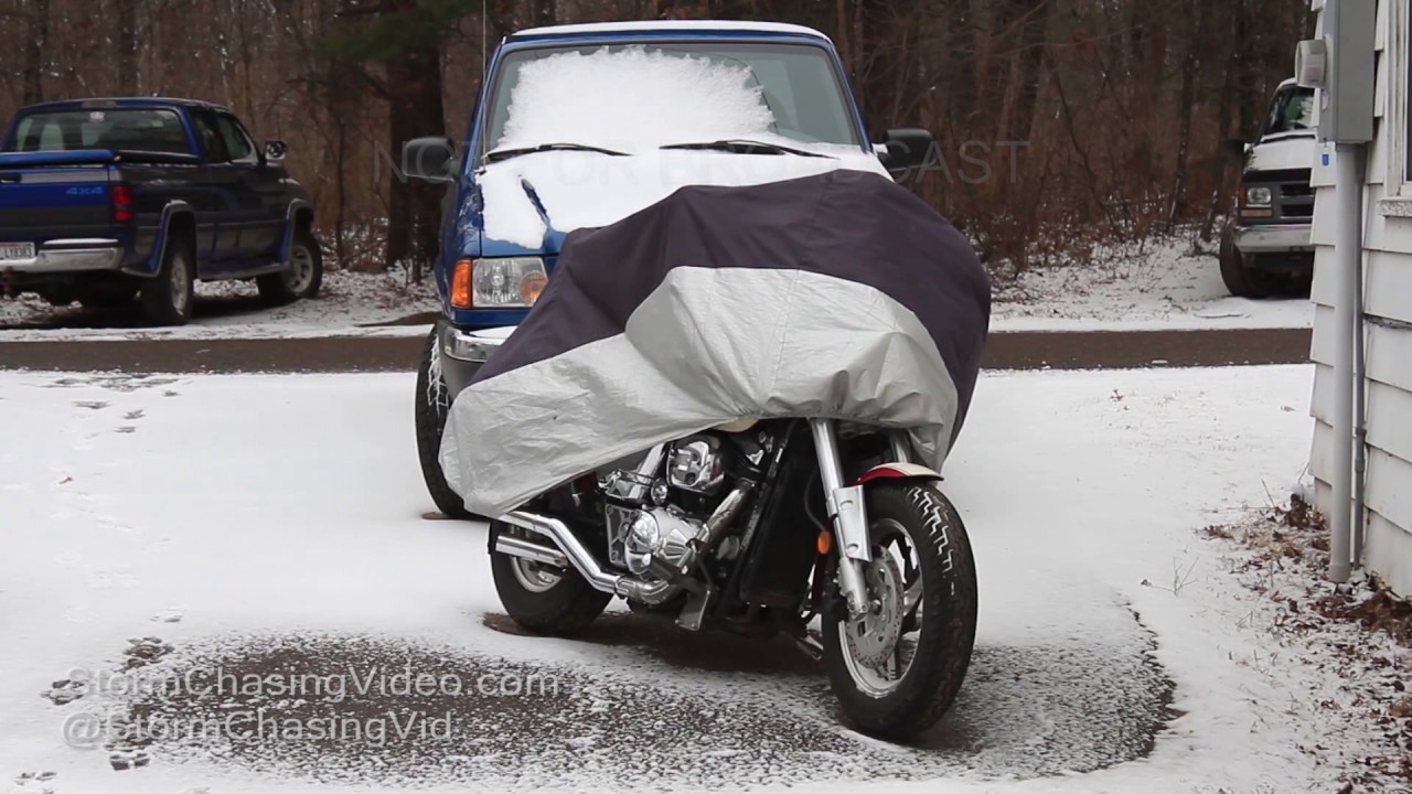 Rice Lake, WI Snow Scenes - 3/23/2017