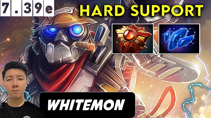 Whitemon Clockwerck Hard Support - Dota 2 Patch 7.39E Pro Player Full gameplay