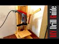 DIY Drill Press – Making a 2 in 1 Homemade Drill Press Stand