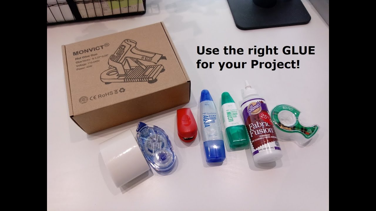 Monvict Full Size Hot Glue Gun Unboxing & Product Review + Card
