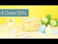 4 DIY Ideen für Ostern mit kostenlosen Schnittmustern & Verlosung