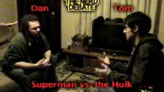 4H Nerd Debate 1 Hulk vs Superman