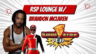 Power Rangers SPD’s Brandon McLaren: Career Highlights & New Netflix Show! | RSP Lounge 2025
